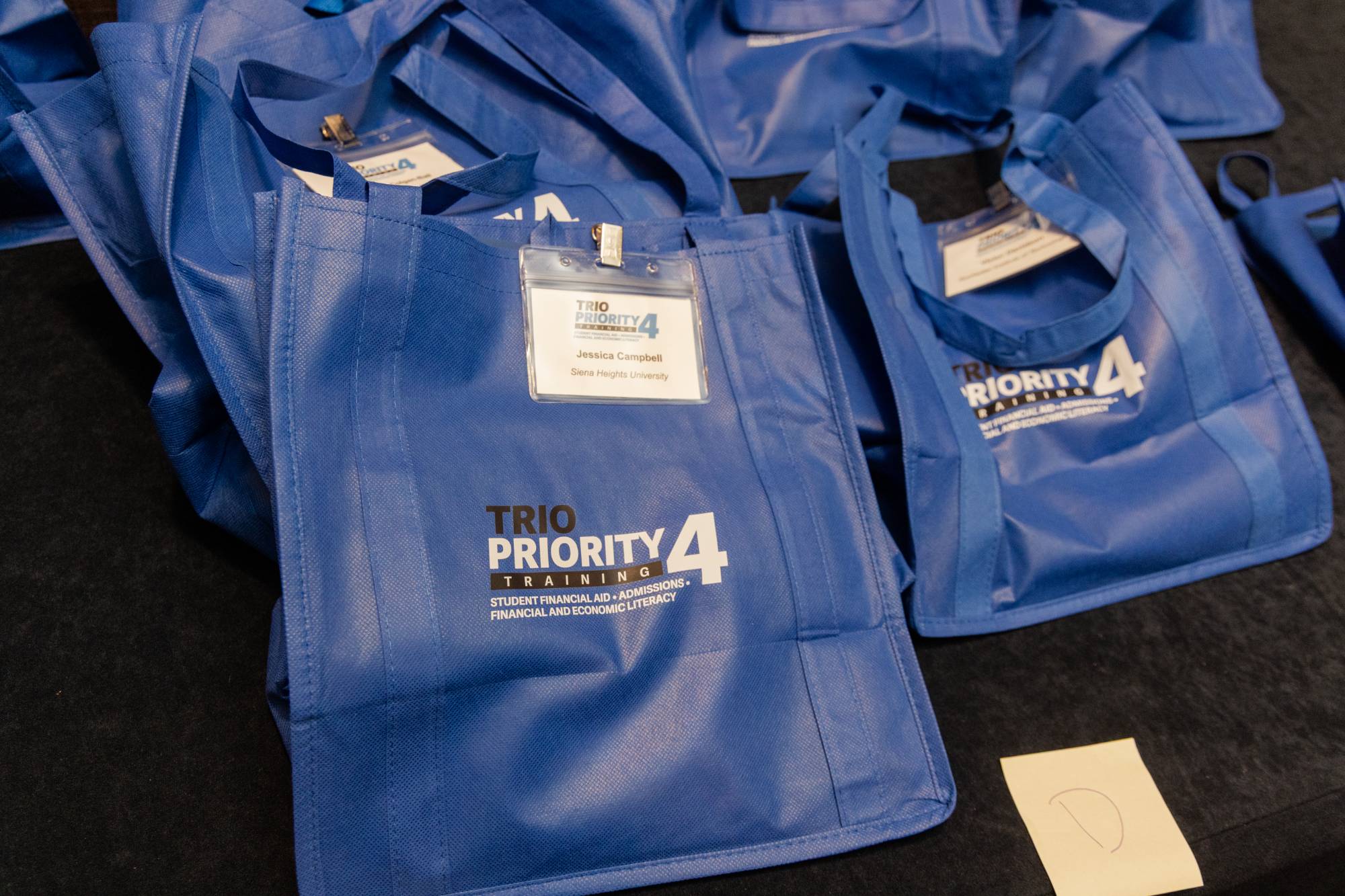 Priority 4 tote bags